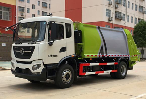 東風天錦壓縮式垃圾車