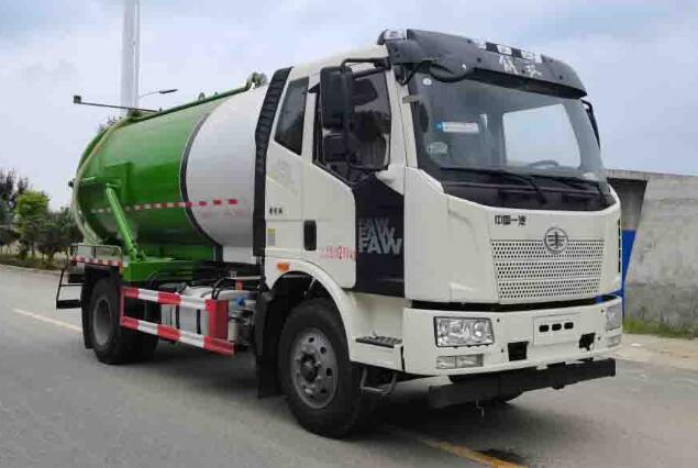 解放單橋吸污車